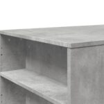 vidaXL Konferenčný stolík betónový sivý 102x55x42 cm kompozitné drevo – Obrázok 7