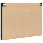 vidaXL Vitrína čierna 100x8,5x75 cm kompozitné drevo – Obrázok 6