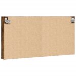 vidaXL Vitrína dymový dub 100x8,5x50 cm kompozitné drevo – Obrázok 6