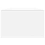 vidaXL Konferenčný stolík biely 102x55x35 cm kompozitné drevo – Obrázok 5