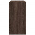 vidaXL Umývadlová skrinka hnedý dub 63x29x55 cm kompozitné drevo – Obrázok 6