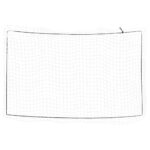 vidaXL Sieť na prívesný vozík s elastickým lanom biela 4x2,5 m PP