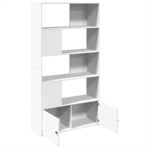 VXL8721102834905_g_en_hd_4.jpg vidaXL Knižnica biela 100x36x189 cm kompozitné drevo – Obrázok 6