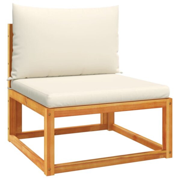 vidaXL 6-dielna záhradná sedacia súprava s vankúšmi akáciový masív – Obrázok 6