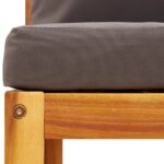 vidaXL 6-dielna záhradná sedacia súprava s vankúšmi akáciový masív – Obrázok 9