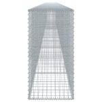 vidaXL Gabiónový kôš s krytom 1100x50x100 cm pozinkované železo – Obrázok 4