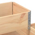 vidaXL Vyvýšený záhon, 3 úrovne 120x80 cm, borovicový masív – Obrázok 7