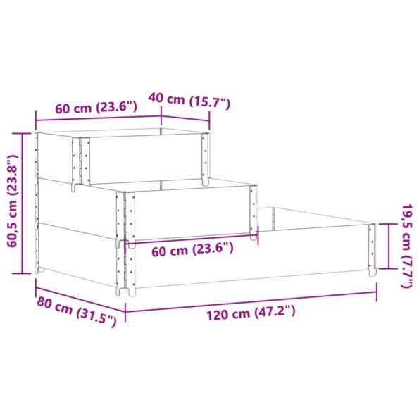 VXL8721102858857_g_en_hd_6.jpg vidaXL Vyvýšený záhon, 3 úrovne, hnedý 120x80 cm, borovicový masív – Obrázok 8