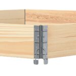 vidaXL Vyvýšený záhon, šesťhran 160x160 cm, borovicový masív – Obrázok 5