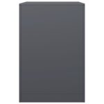 vidaXL Regál na krbové drevo, antracitový 60x40x60 cm, oceľ – Obrázok 5