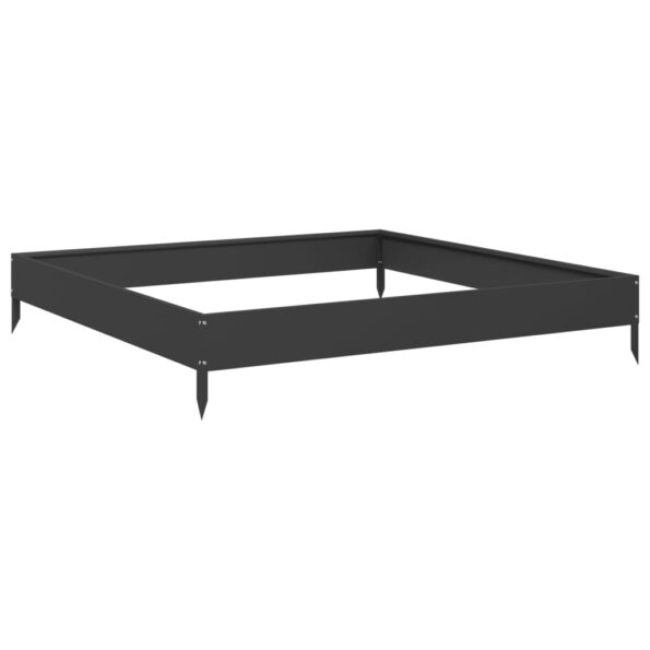 VXL8721102914409_g_en_hd_4.jpg vidaXL Vyvýšený záhradný záhon čierny 100x100x18,5 cm oceľ – Obrázok 6