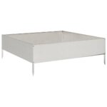 vidaXL Vyvýšený záhradný záhon 100x100x33,5 cm nehrdzavejúca oceľ – Obrázok 2