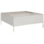 vidaXL Vyvýšený záhradný záhon 100x100x25 cm nehrdzavejúca oceľ – Obrázok 2