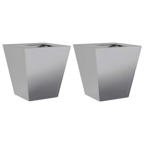 VXL8721102914799_a_en_hd_1.jpg vidaXL Záhradné kvetináče 2 ks 30x30x30 cm, pozinkovaná oceľ – Obrázok 2