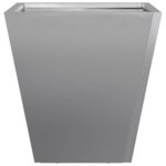 vidaXL Záhradné kvetináče 2 ks 30x30x30 cm, pozinkovaná oceľ – Obrázok 6