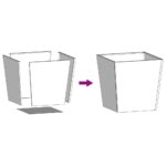 vidaXL Záhradné kvetináče 2 ks, olivovo zelené 50x50x50 cm, oceľ – Obrázok 10