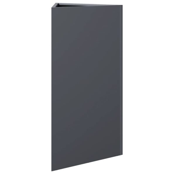 VXL8721102915918_g_en_hd_2.jpg vidaXL Záhradný kvetináč antracit trojuholník 40x34,5x70 cm oceľ – Obrázok 4