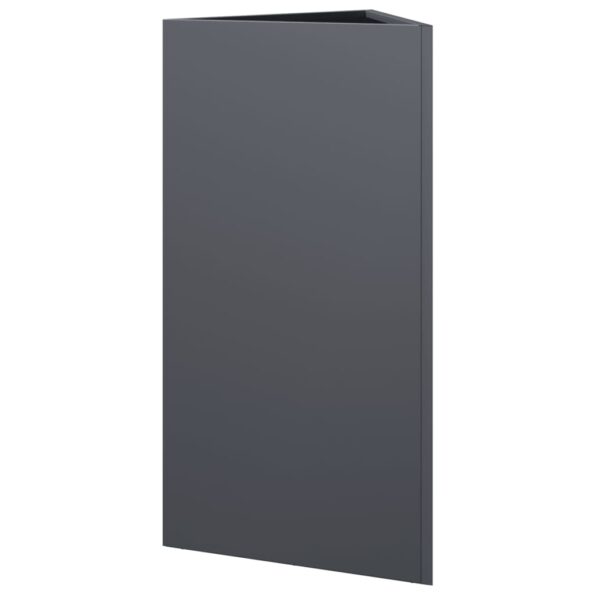 VXL8721102915918_g_en_hd_4.jpg vidaXL Záhradný kvetináč antracit trojuholník 40x34,5x70 cm oceľ – Obrázok 6