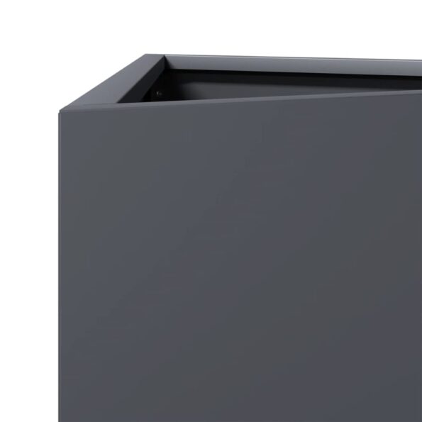 VXL8721102915918_g_en_hd_5.jpg vidaXL Záhradný kvetináč antracit trojuholník 40x34,5x70 cm oceľ – Obrázok 7