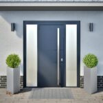 vidaXL Záhradné kvetináče 2 ks trojuholník 40x34,5x70 cm pozink. oceľ – Obrázok 3