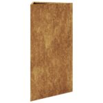 VidaXL Záhradné kvetináče 2 ks trojuholník 40x40x75 cm korténová oceľ – Obrázok 5