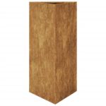 VidaXL Záhradné kvetináče 2 ks trojuholník 40x40x75 cm korténová oceľ – Obrázok 6