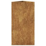 VidaXL Záhradné kvetináče 2 ks trojuholník 40x40x75 cm korténová oceľ – Obrázok 8