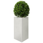 vidaXL Záhradný kvetináč trojuholník 50x43x75 cm nehrdzavejúca oceľ – Obrázok 3