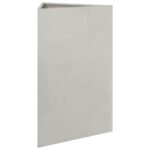 vidaXL Záhradný kvetináč trojuholník 50x43x75 cm nehrdzavejúca oceľ – Obrázok 4