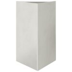 vidaXL Záhradné kvetináče 2 ks trojuholník 50x43x75 cm oceľ – Obrázok 5