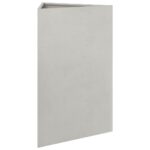 vidaXL Záhradné kvetináče 2 ks trojuholník 50x43x75 cm oceľ – Obrázok 6