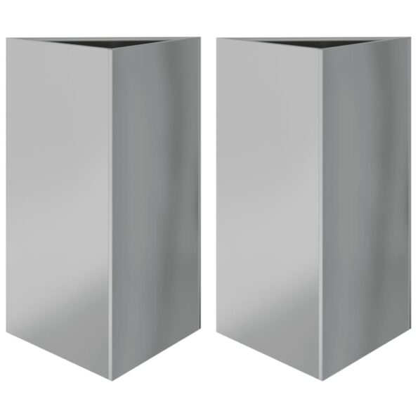 VXL8721102916120_a_en_hd_1.jpg vidaXL Záhradné kvetináče 2 ks trojuholník 50x43x75cm pozinkovaná oceľ – Obrázok 2