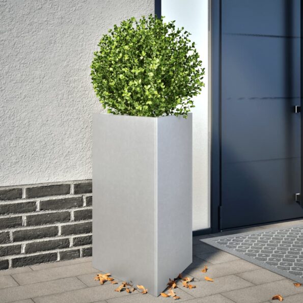 VXL8721102916120_m_en_hd_1.jpg vidaXL Záhradné kvetináče 2 ks trojuholník 50x43x75cm pozinkovaná oceľ – Obrázok 1