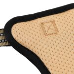 vidaXL Postroj pre psov s reflexnými pruhmi nastaviteľný hnedý M – Obrázok 6