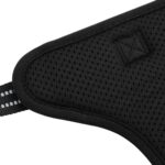 vidaXL Postroj pre psov s reflexnými pruhmi nastaviteľný čierny XL – Obrázok 6