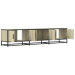 vidaXL TV skrinka dub sonoma 180x35x41 cm kompozitné drevo – Obrázok 7