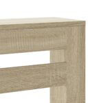 vidaXL Kryt na radiátor dub sonoma 78x20x82 cm kompozitné drevo – Obrázok 6