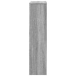 vidaXL Kryt na radiátor sivý sonoma 78x20x82 cm kompozitné drevo – Obrázok 4