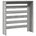 vidaXL Kryt na radiátor sivý sonoma 78x20x82 cm kompozitné drevo – Obrázok 5