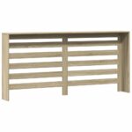 vidaXL Kryt na radiátor dub sonoma 175x20x82 cm kompozitné drevo – Obrázok 5