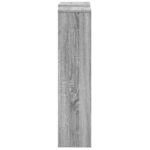 vidaXL Kryt na radiátor sivý sonoma 205x21,5x83,5 cm kompozitné drevo – Obrázok 4