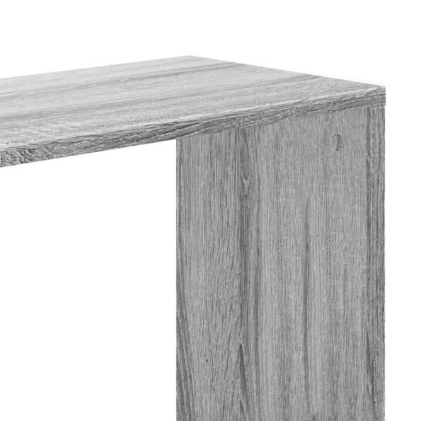 VXL8721102950421_g_en_hd_4.jpg vidaXL Knižnica 5-poschod. sivá sonoma 45x23,5x162,5cm kompozit. drevo – Obrázok 6
