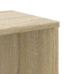 vidaXL Knižnica dub sonoma 50x25x105 cm kompozitné drevo – Obrázok 7