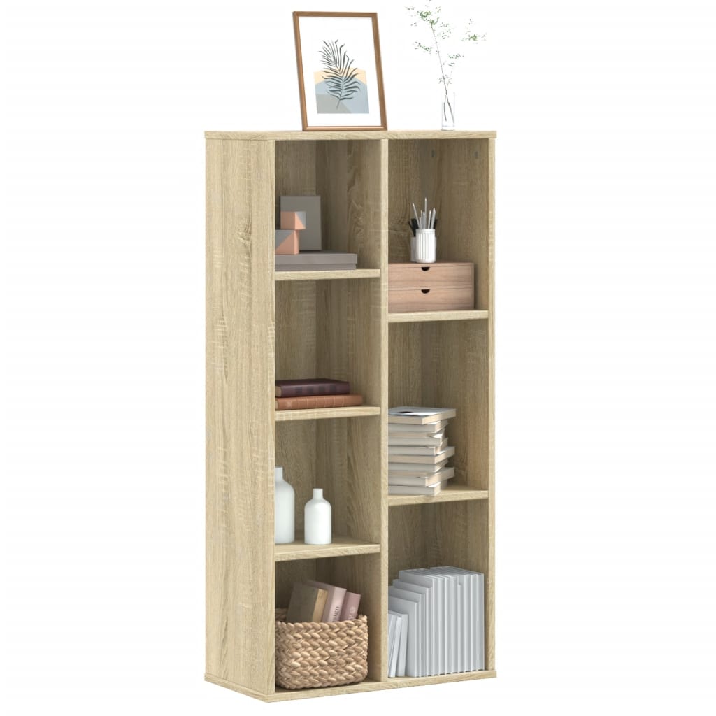 VXL8721102950483_m_en_hd_1.jpg vidaXL Knižnica dub sonoma 50x25x105 cm kompozitné drevo – Obrázok 1