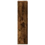 vidaXL Knižnica dymový dub 50x25x105 cm kompozitné drevo – Obrázok 5