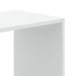 vidaXL Knižnica biela 68,5x32x68,5 cm kompozitné drevo – Obrázok 7