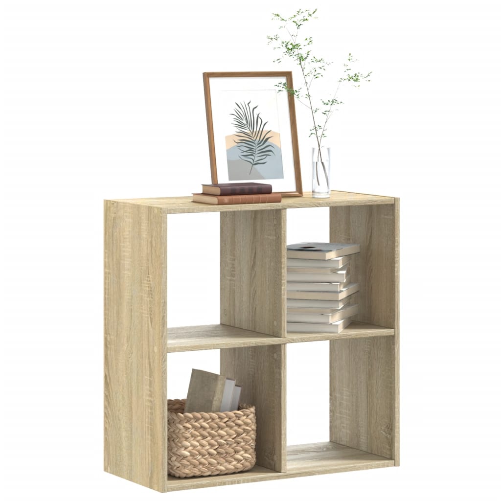 VXL8721102950841_m_en_hd_1.jpg vidaXL Knižnica dub sonoma 68,5x32x68,5 cm kompozitné drevo – Obrázok 1