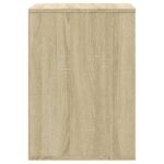 vidaXL Rohová komoda so zásuvkami sonoma 60x41x58 cm kompozitné drevo – Obrázok 6