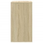 vidaXL Rohová komoda so zásuvkami sonoma 60x41x76 cm kompozitné drevo – Obrázok 6