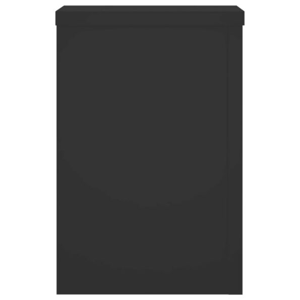 vidaXL Stojany na rastliny 2 ks čierne 25x25x35 cm kompozitné drevo – Obrázok 6